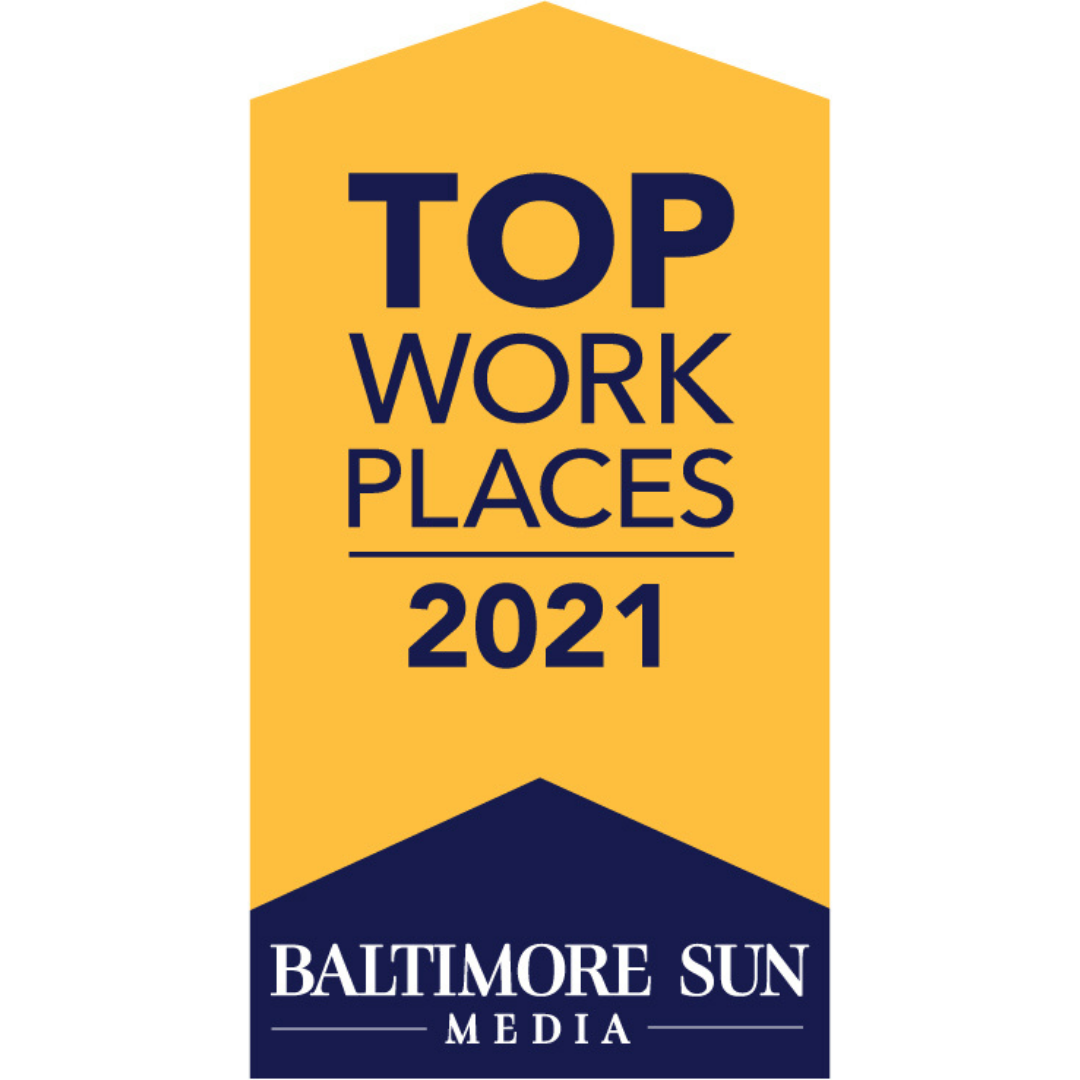 Baltimore Sun Top Work Places 2021 logo